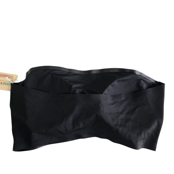 Black Strapless Bikini Top - Picture 5 of 7